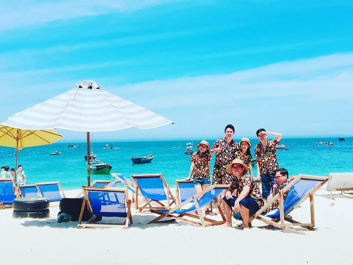 Dao Hoa Vang Villa Cam Ranh Bagian luar foto